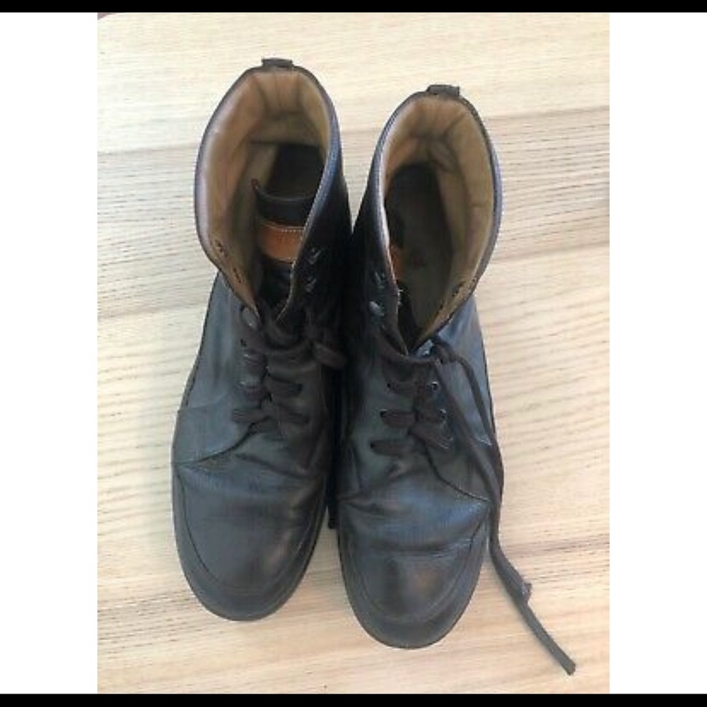 Dead Stock Mens Louis Vuitton Brown Leather Boots